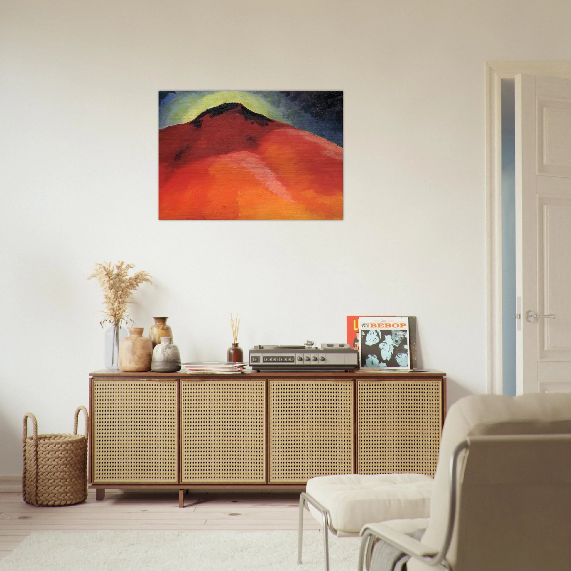 Special - Georgia O'Keeffe Brushed Aluminum Print - 70x100 cm / 28x40 inches | Georgia O'Keeffe Aluminum Print | Georgia O'Keeffe Prints