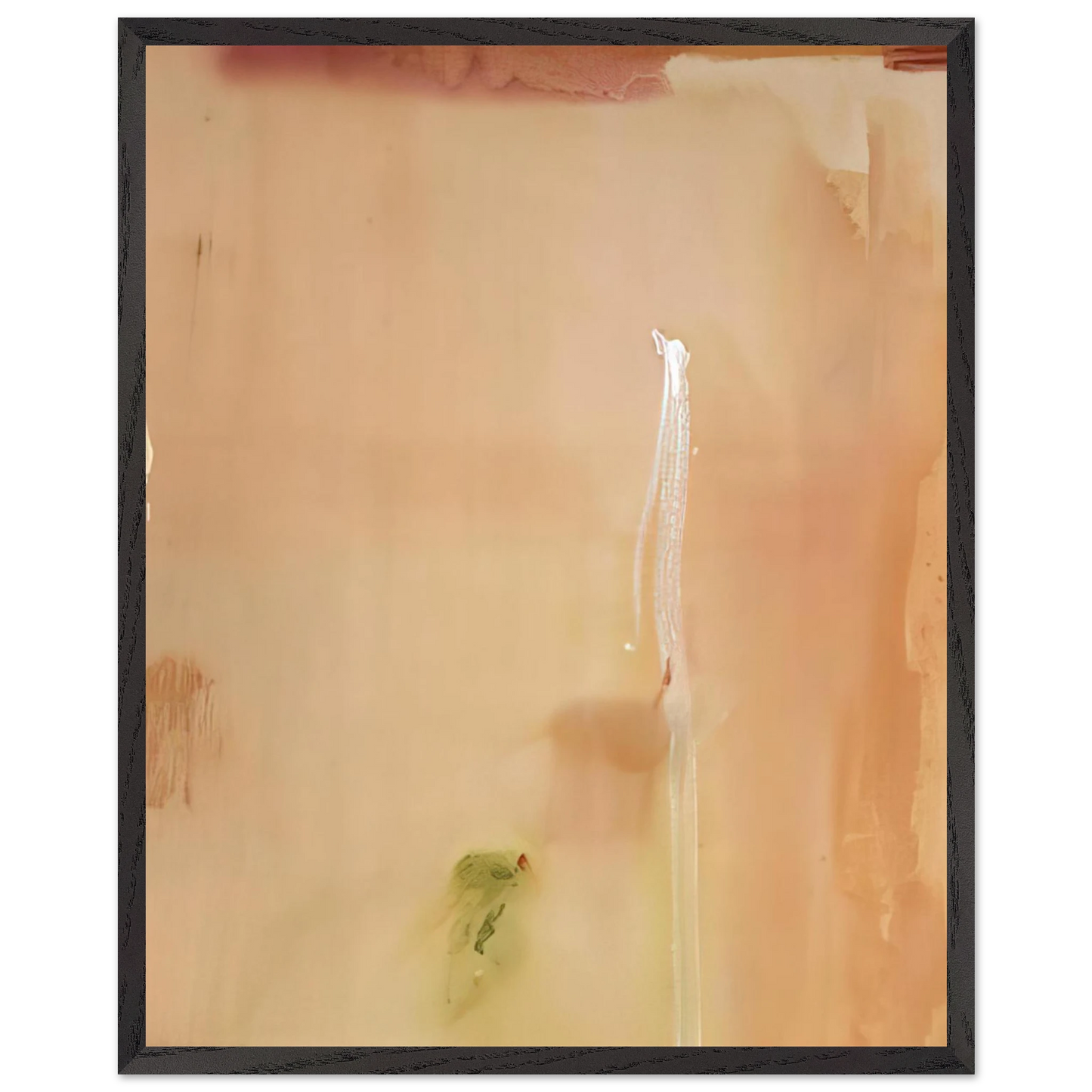 Helen Frankenthaler - Dawn Stroke - 1977 Wall art - 40x50 cm / 16x20 inches - Premium Wooden Framed Poster With Fine Art Paper-canvas - White frame