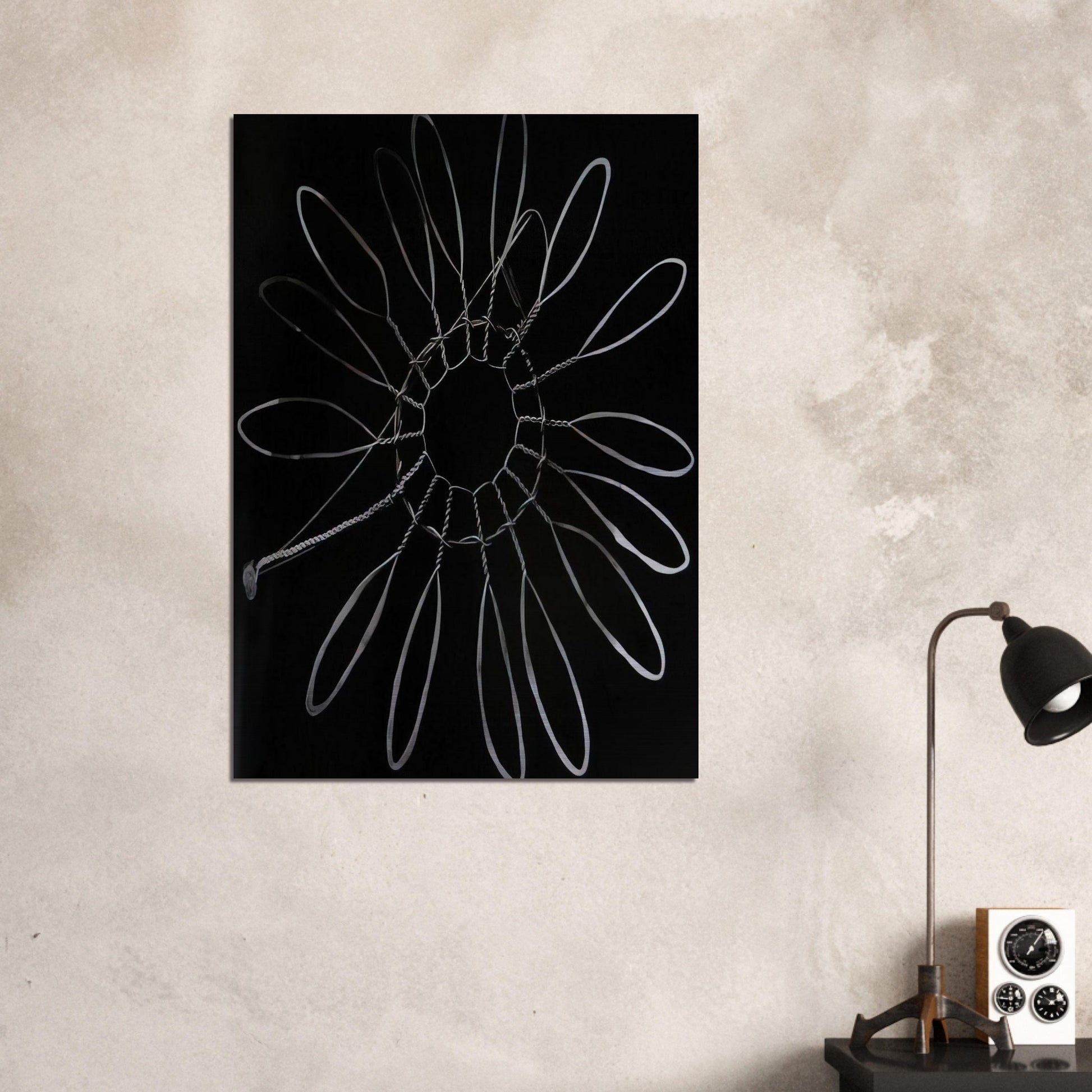 BROOCH 1936 - Alexander Calder Brushed Aluminum Print - 70x100 cm / 28x40 inches | Alexander Calder Aluminum Print | Alexander Calder Prints