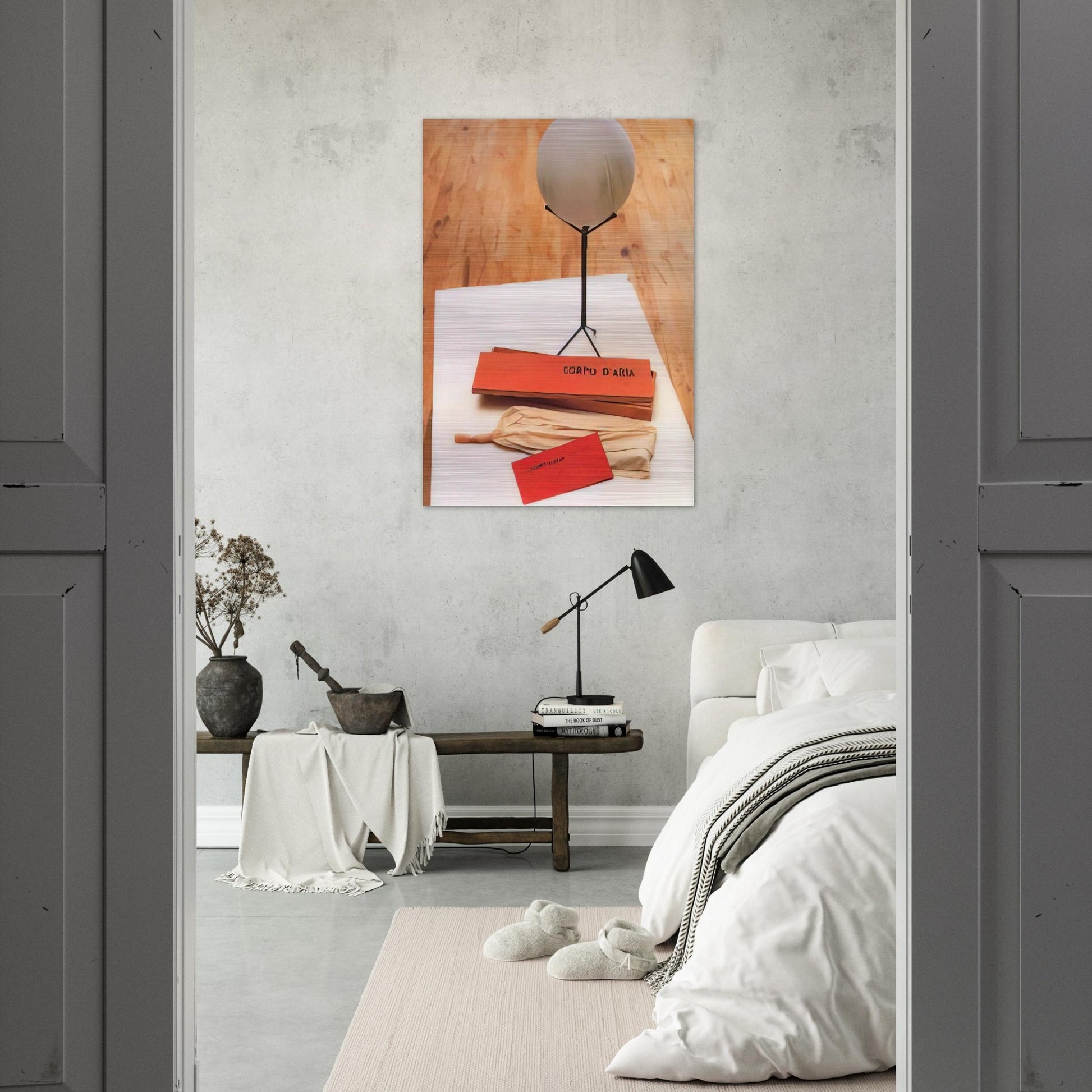 Body of Air - Piero Manzoni Brushed Aluminum Print - 70x100 cm / 28x40 inches | Piero Manzoni Aluminum Print | Piero Manzoni Prints