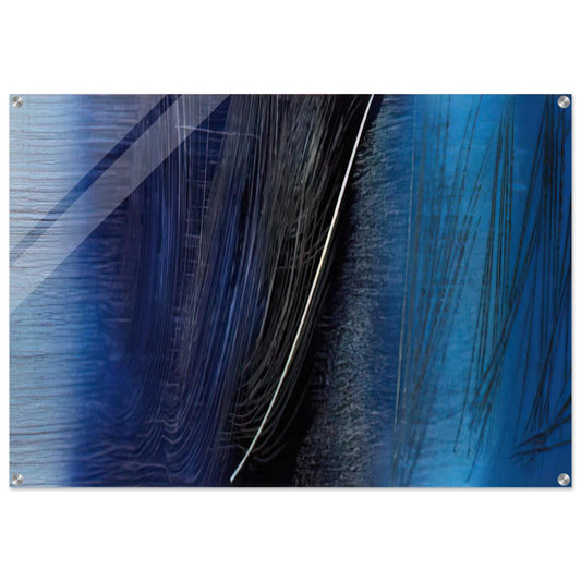 Untitled T1962-L7 - 1962 - Hans Hartung Acrylic Print - 70x100 cm / 28x40″ inches | Hans Hartung Wall Art | Hans Hartung Prints
