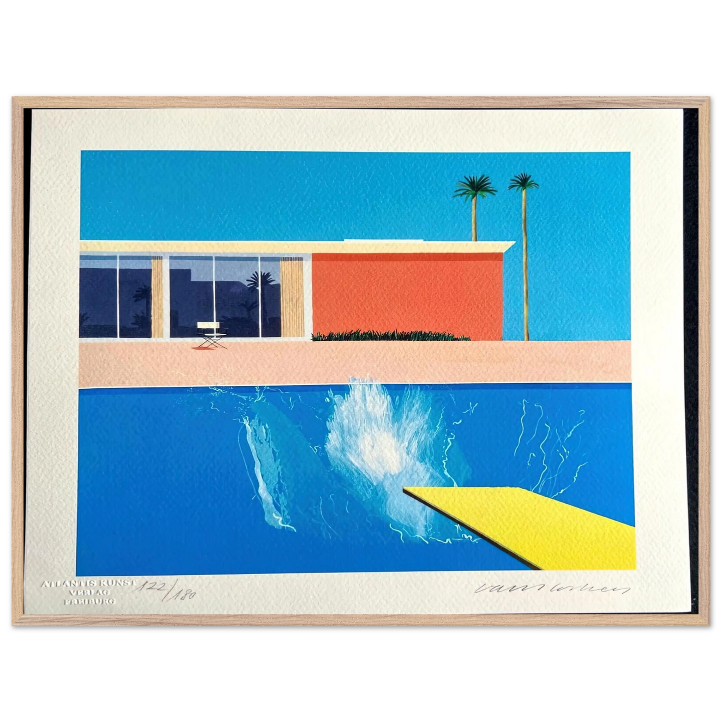 David Hockney - David Hockney Wall art - 30x40 cm / 12x16 inches - Fine Art Poster-canvas - -