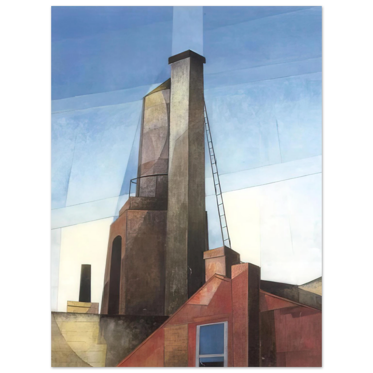 Charles Demuth - Aucassin and Nicolette - 1921  75x100 cm / 30x40inches Fine Art Poster