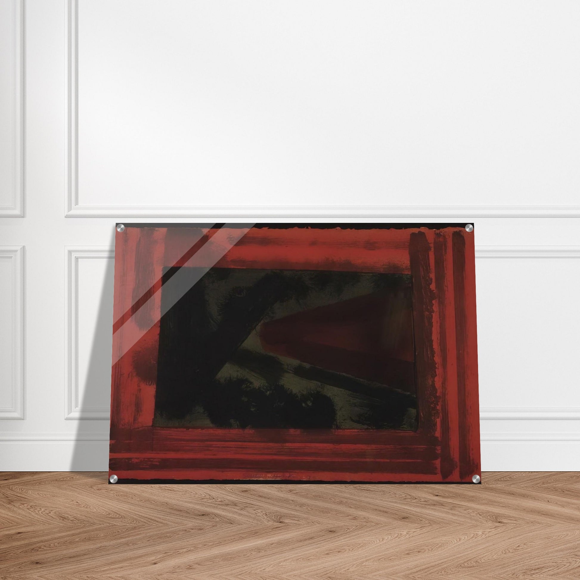 Here We are in Croydon - 1979 - Howard Hodgkin Acrylic Print - 70x100 cm / 28x40″ inches