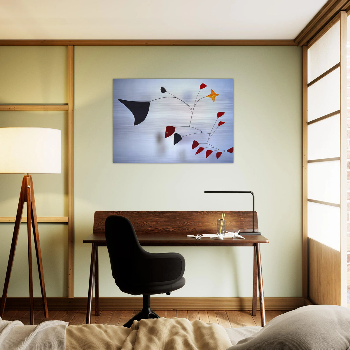 THE STAR 1960 - Alexander Calder Brushed Aluminum Print - 70x100 cm / 28x40 inches | Alexander Calder Aluminum Print | Alexander Calder Prints