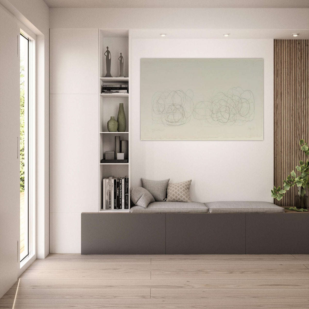7R15 Where R=Ryoanji - 1983 - John Cage Art Prints - 100x150 cm / 40x60″ inches | John Cage Poster | John Cage Prints