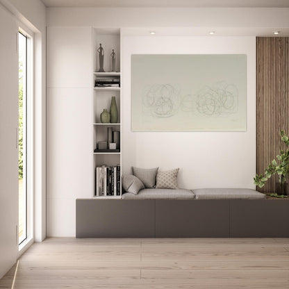 7R15 Where R=Ryoanji - 1983 - John Cage Art Prints - 100x150 cm / 40x60″ inches | John Cage Poster | John Cage Prints