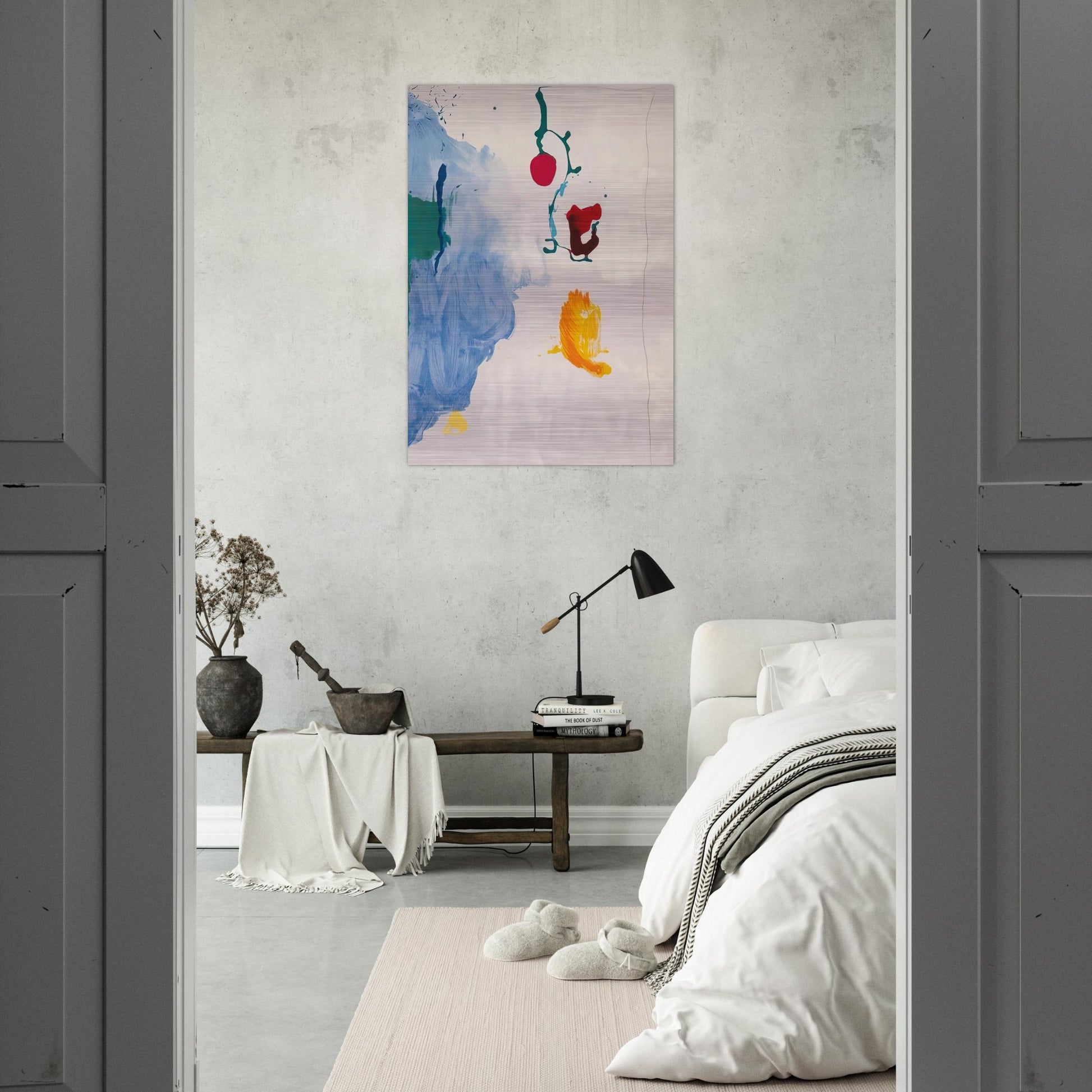 Eve - 1995 - Helen Frankenthaler Brushed Aluminum Print - 70x100 cm / 28x40 inches | Helen Frankenthaler Aluminum Print | Helen Frankenthaler Prints