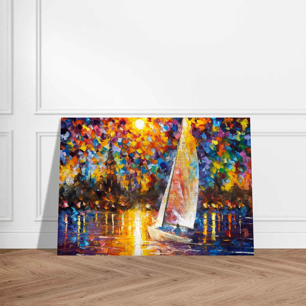 Leonid Afremov - Leonid Afremov Brushed Aluminum Print - 70x100 cm / 28x40 inches | Leonid Afremov Aluminum Print | Leonid Afremov Prints