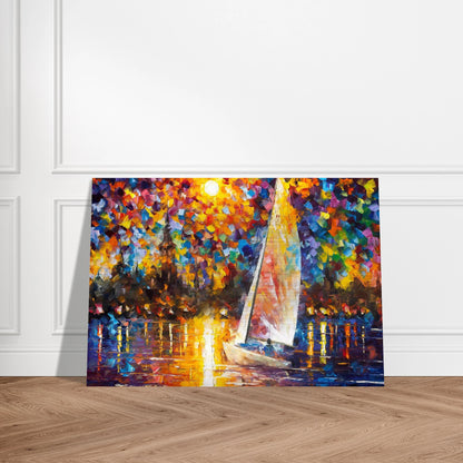 Leonid Afremov - Leonid Afremov Brushed Aluminum Print - 70x100 cm / 28x40 inches | Leonid Afremov Aluminum Print | Leonid Afremov Prints