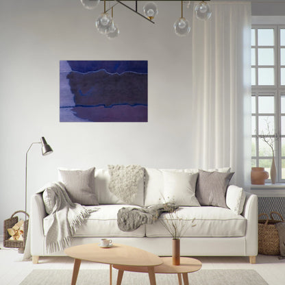 Infinity Field, Lefkada Series For C.D. Friedrich - 1981 - Theodoros Stamos Brushed Aluminum Print - 70x100 cm / 28x40 inches | Theodoros Stamos Aluminum Print | Theodoros Stamos Prints