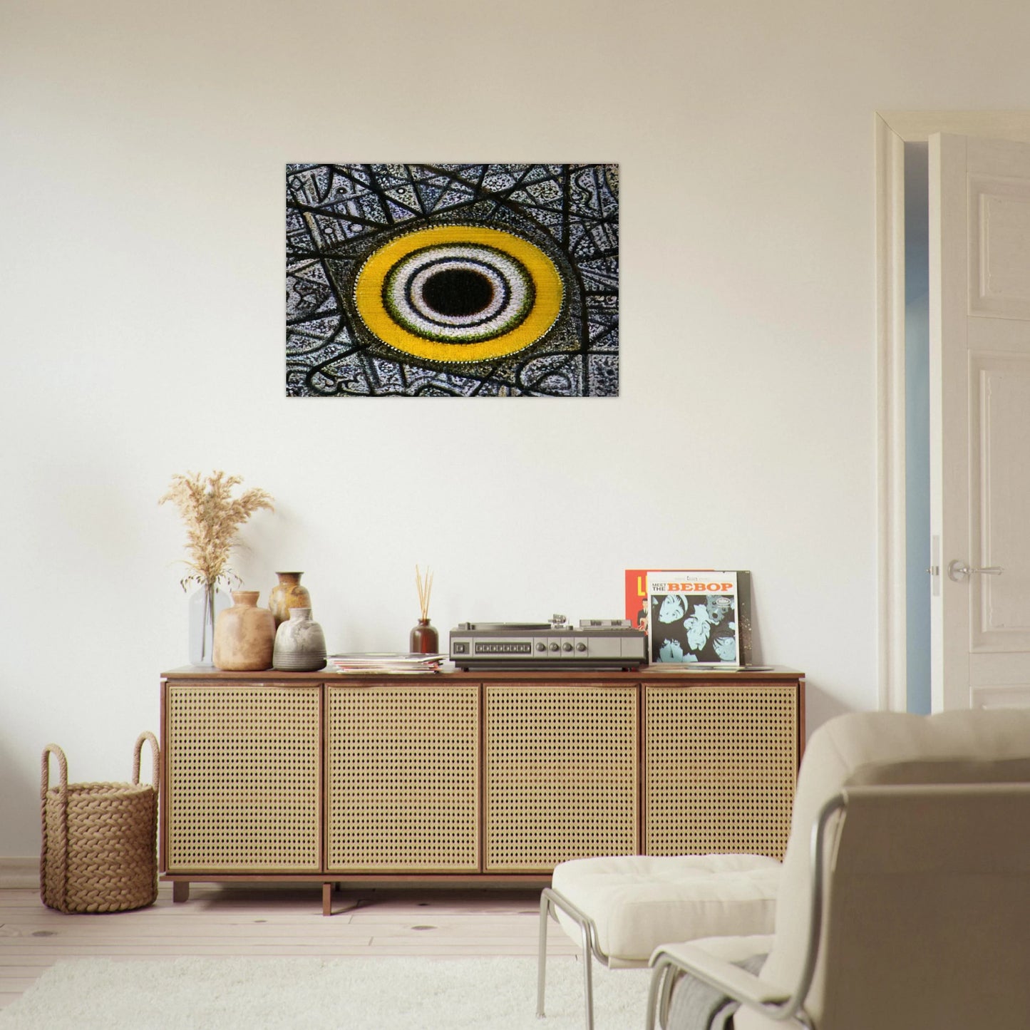 Now a Turning Orb - Richard Pousette-Dart Brushed Aluminum Print - 70x100 cm / 28x40 inches | Richard Pousette-Dart Aluminum Print | Richard Pousette-Dart Prints