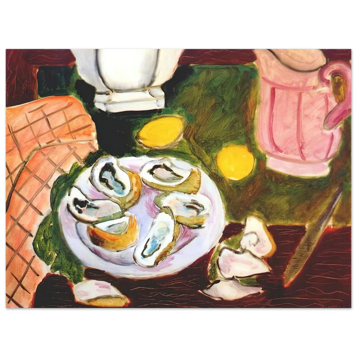 Henri Matisse - OYSTERS 1940  75x100 cm / 30x40inches Fine Art Poster