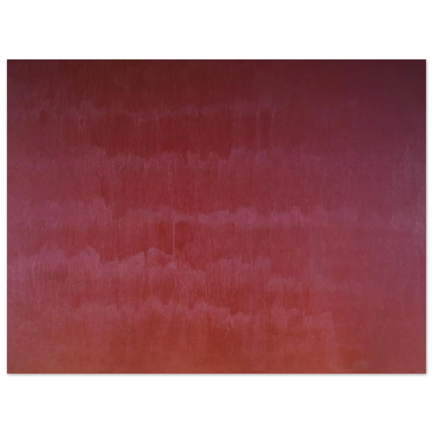 Marcia Hafif - Venetian Red  75x100 cm / 30x40inches Fine Art Poster