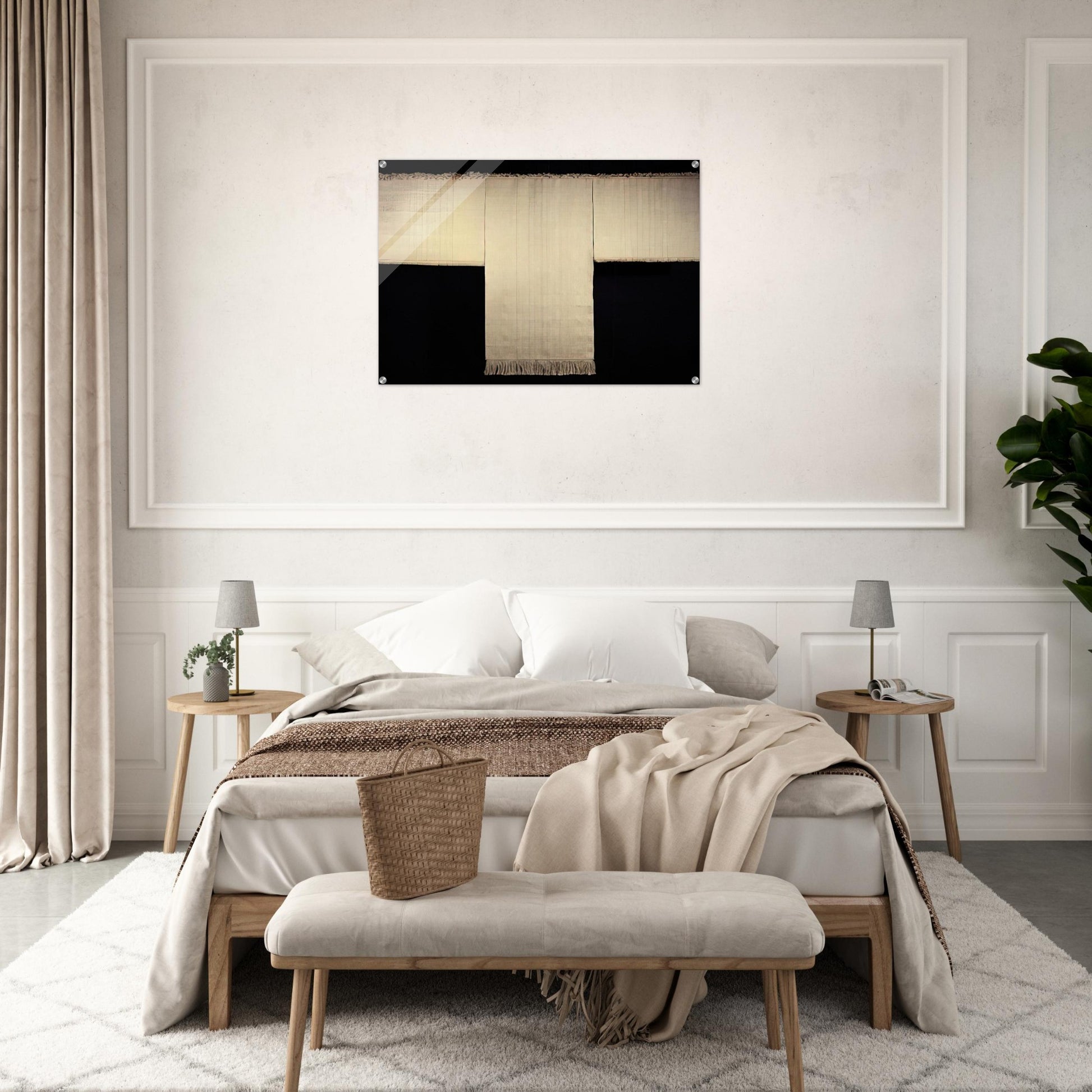 TAU 1974 - Lenore Tawney Acrylic Print - 70x100 cm / 28x40″ inches | Lenore Tawney Wall Art | Lenore Tawney Prints