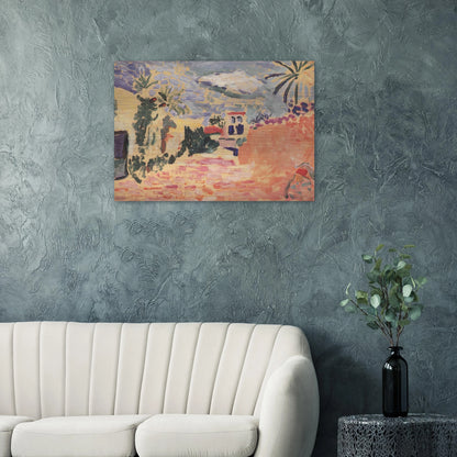 STREET AT BISKRA 1906 - Henri Matisse Brushed Aluminum Print - 70x100 cm / 28x40 inches | Henri Matisse Aluminum Print | Henri Matisse Prints