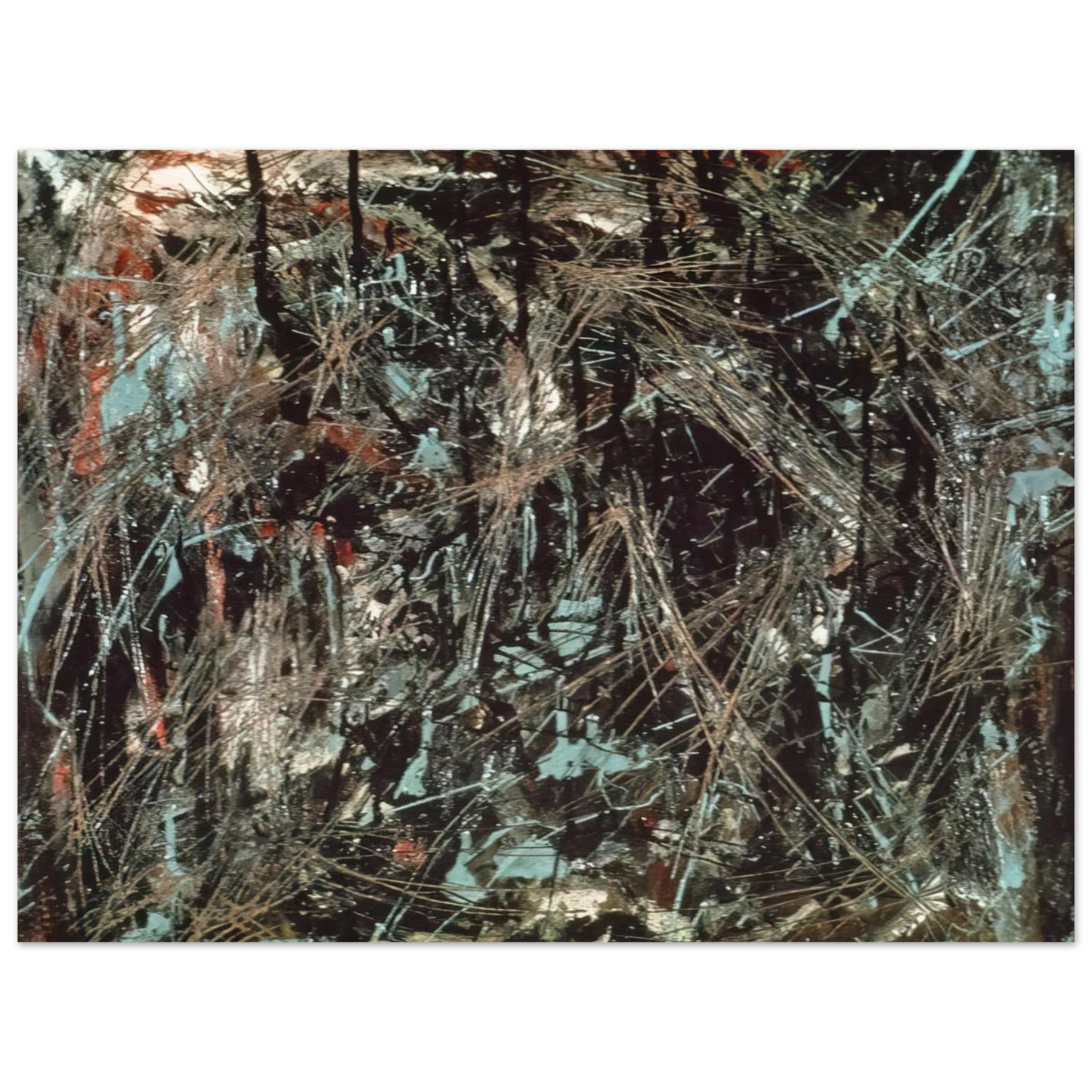 Marcel Barbeau - Virgin Forest  75x100 cm / 30x40inches Fine Art Poster