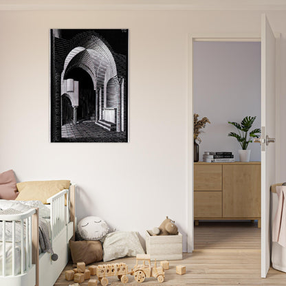 PORTA MARIA DELL OSPIDALE - MC Escher Brushed Aluminum Print - 70x100 cm / 28x40 inches | MC Escher Aluminum Print | MC Escher Prints