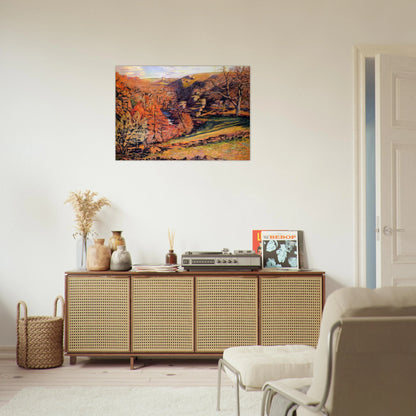 Madness Ravine, Crozant - Armand Guillaumin Brushed Aluminum Print - 70x100 cm / 28x40 inches | Armand Guillaumin Aluminum Print | Armand Guillaumin Prints