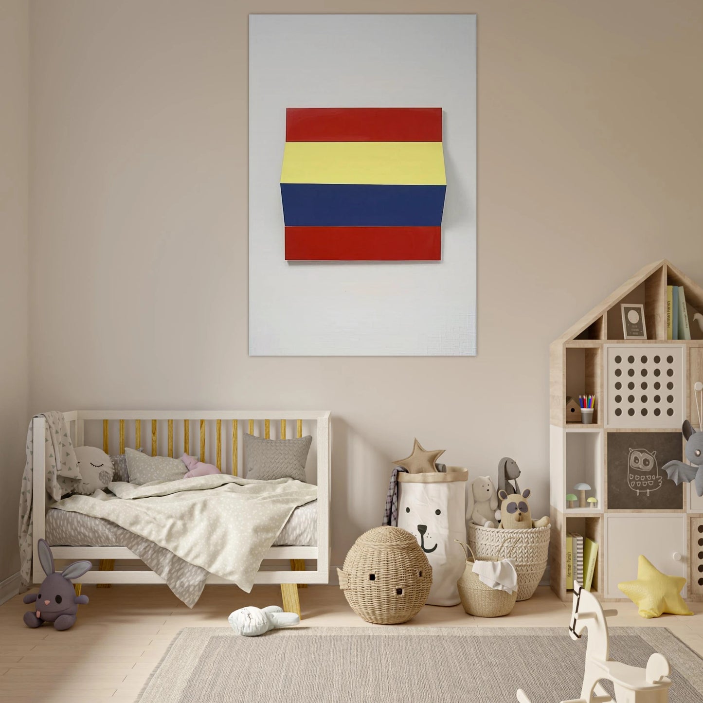 Fold - 1966 - Charlotte Posenenske Art Prints - 100x150 cm / 40x60″ inches | Charlotte Posenenske Poster | Charlotte Posenenske Prints
