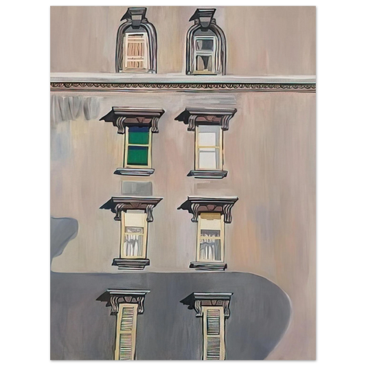 Alice Neel - Windows no. 2  75x100 cm / 30x40inches Fine Art Poster