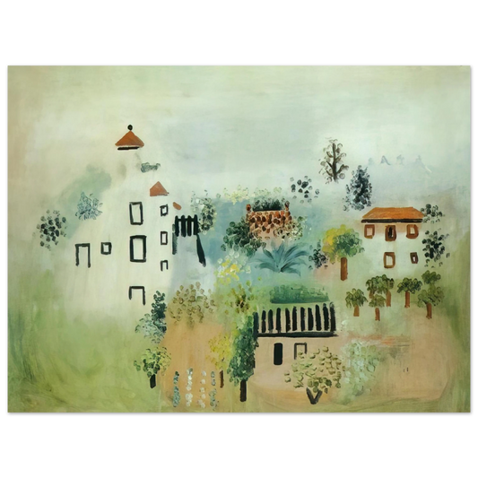 Pablo Picasso - Landscape  75x100 cm / 30x40inches Fine Art Poster