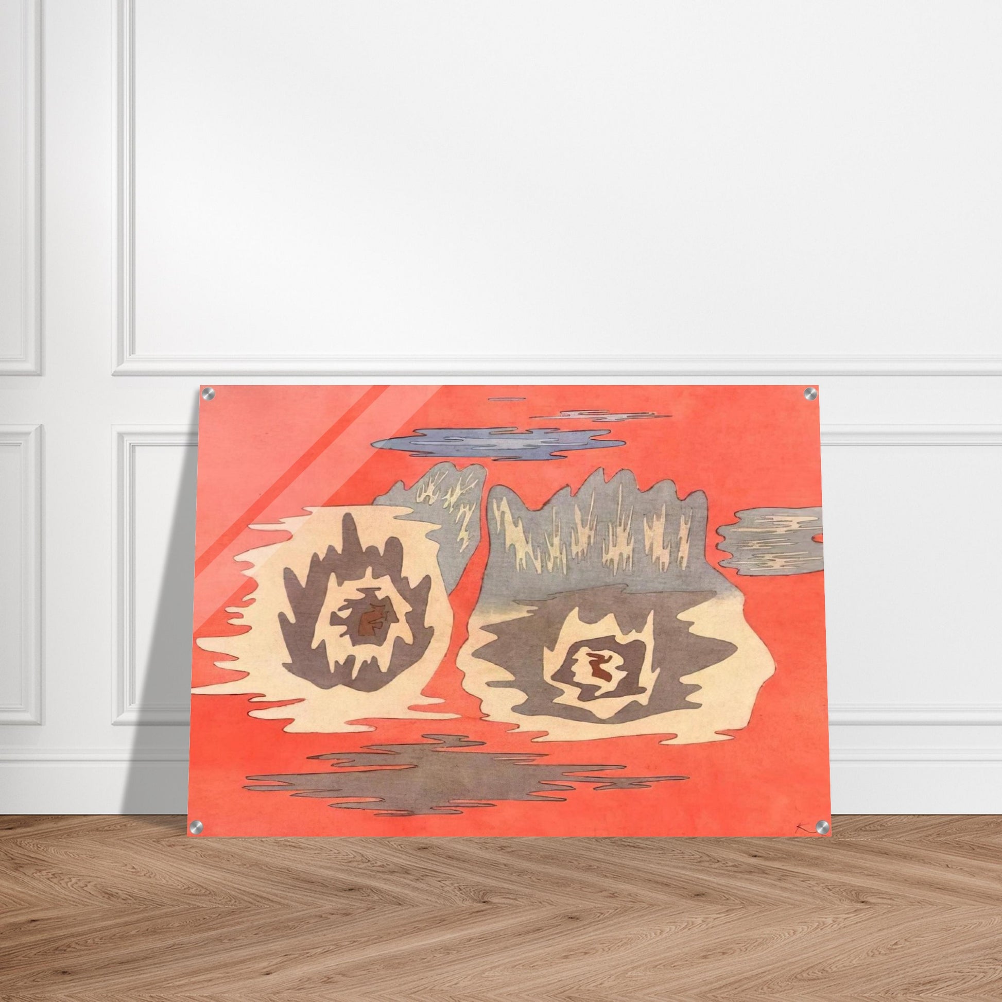 THE PLACE OF THE TWINS 1929 - Paul Klee Acrylic Print - 70x100 cm / 28x40″ inches