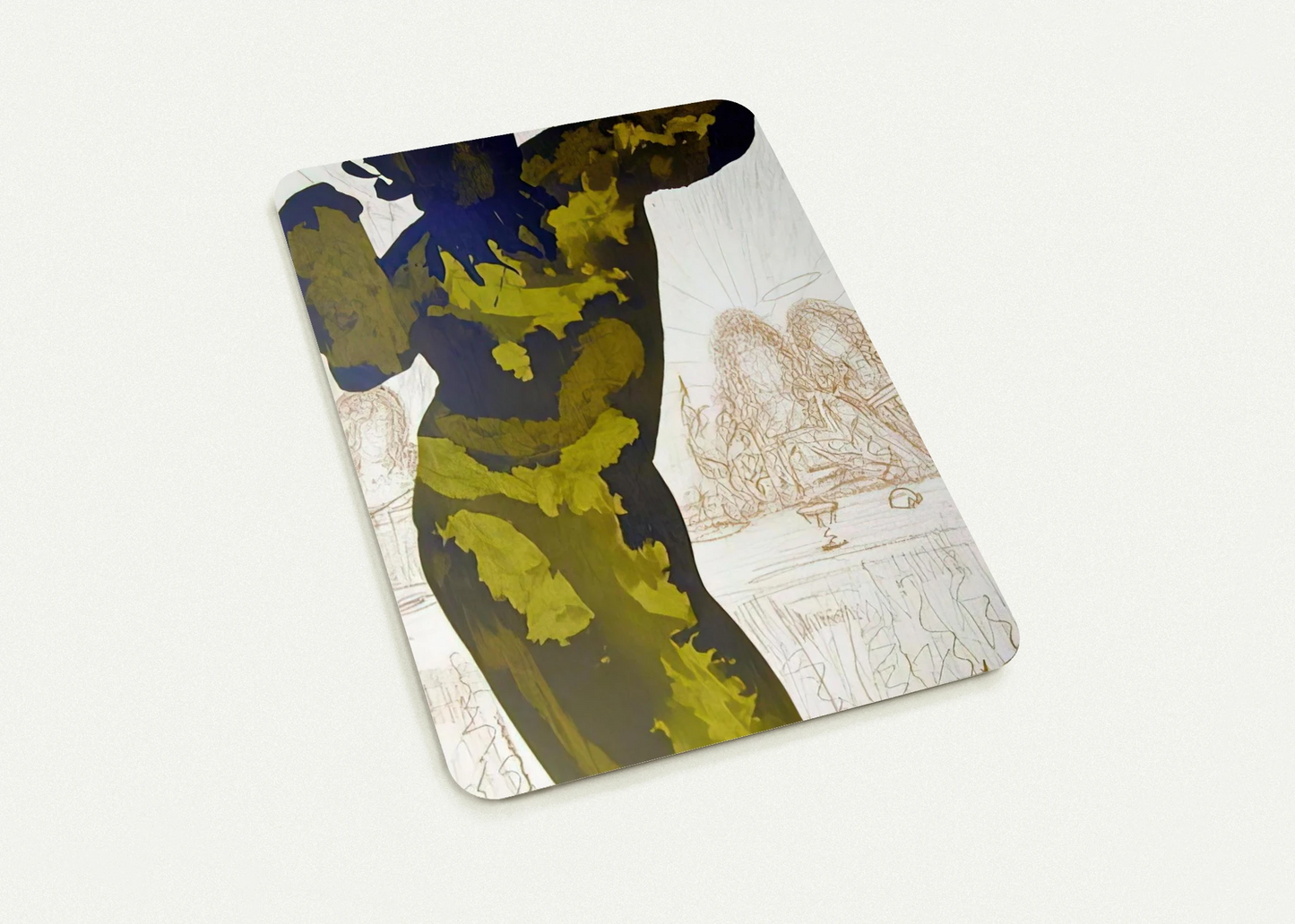 ET POST BUCCELLAM INTROIVIT IN EUM SATANAS PSALMS 40 10 1964 By Salvador Dali Pack of 10 Post Cards | Salvador Dali Post Cards | A6 (10.5 x 14.8 cm) - 4.1 x 5.8 inches