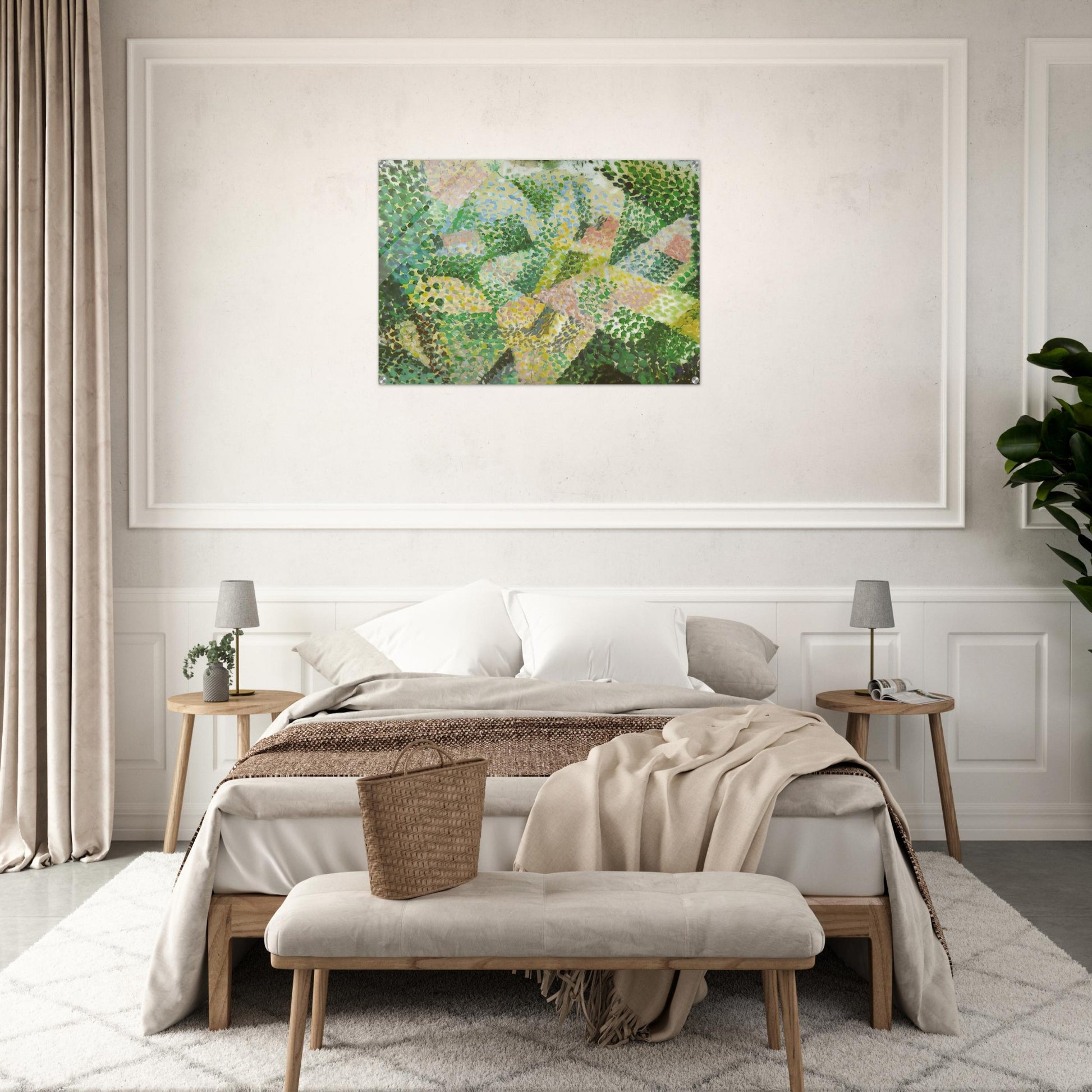 UNTITLED LANDSCAPE NEAR MADRID - Salvador Dali Acrylic Print - 70x100 cm / 28x40″ inches