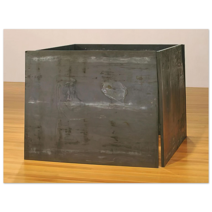 Richard Serra - ONE TON PROP HOUSE OF CARDS 1969  75x100 cm / 30x40inches Fine Art Poster