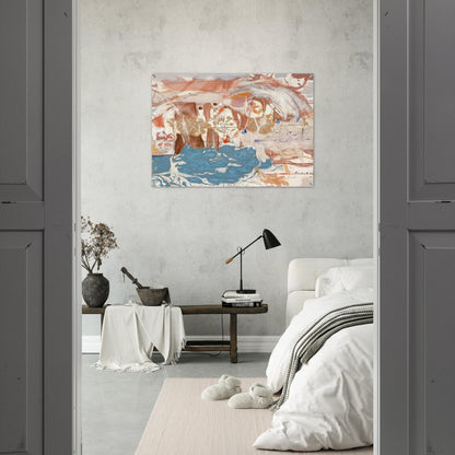 Dawn After the Storm, 1957- - Helen Frankenthaler Acrylic Print - 70x100 cm / 28x40″ inches