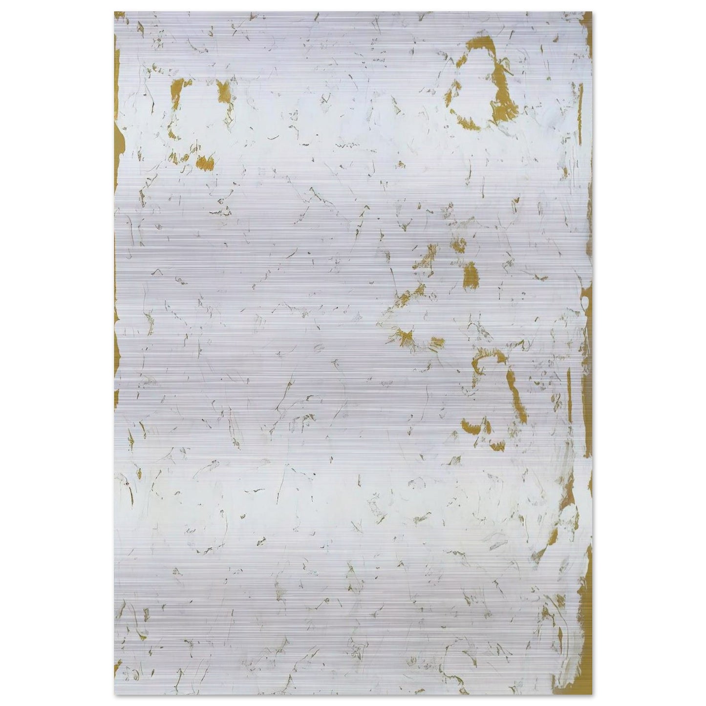 Wing - Robert Ryman Brushed Aluminum Print - 70x100 cm / 28x40 inches | Robert Ryman Aluminum Print | Robert Ryman Prints