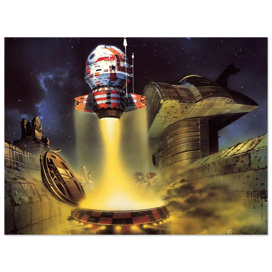 Chris Foss - Chris Foss  75x100 cm / 30x40inches Fine Art Poster