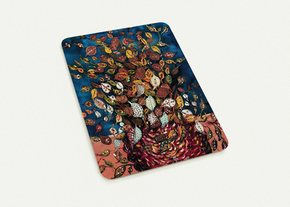 Le Bouquet de Feuilles - Naïve Art Primitivism By Seraphine Louis Pack of 10 Post Cards | Seraphine Louis Post Cards | A6 (10.5 x 14.8 cm) - 4.1 x 5.8 inches