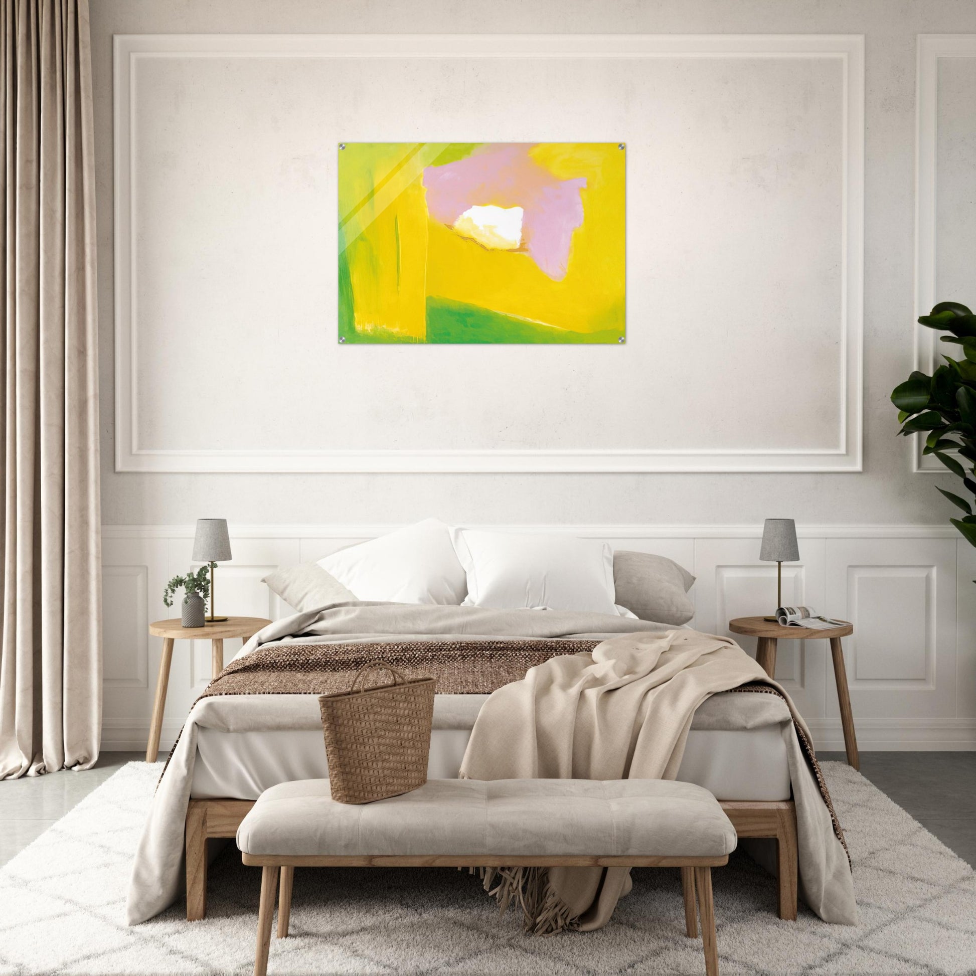 UNTITLED 8 1997 - Esteban Vicente Acrylic Print - 70x100 cm / 28x40″ inches