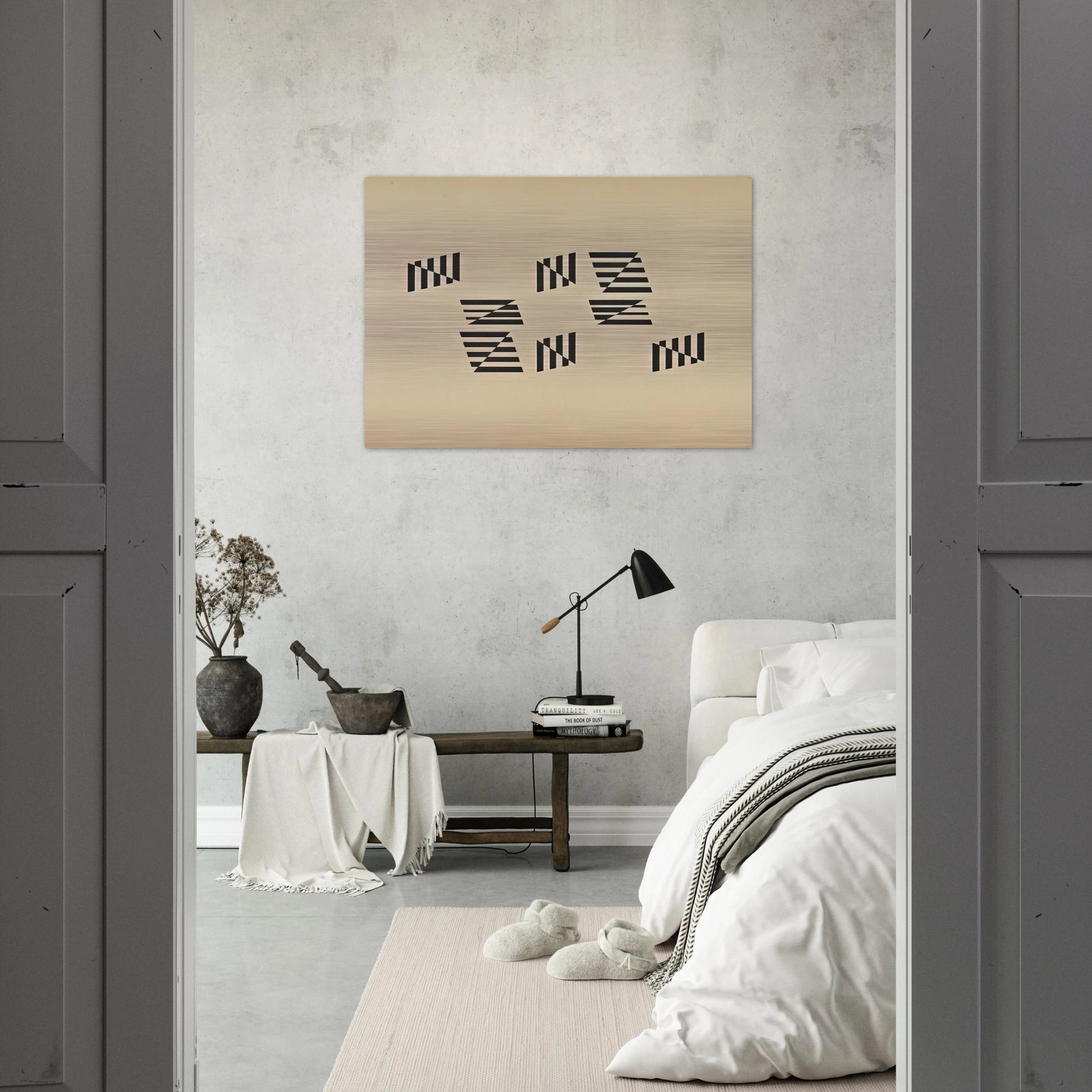 Limite-Lumificaças - 1958 - Helio Oiticica Brushed Aluminum Print - 70x100 cm / 28x40 inches | Helio Oiticica Aluminum Print | Helio Oiticica Prints