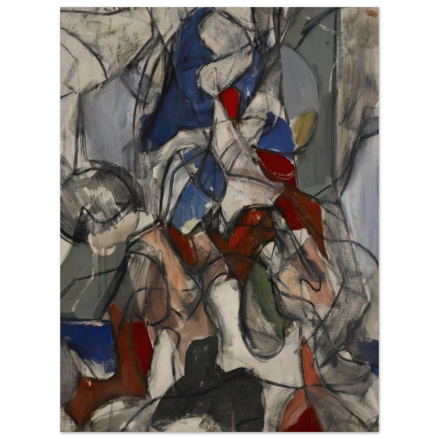Edward Corbett - Untitled - 1951  75x100 cm / 30x40inches Fine Art Poster