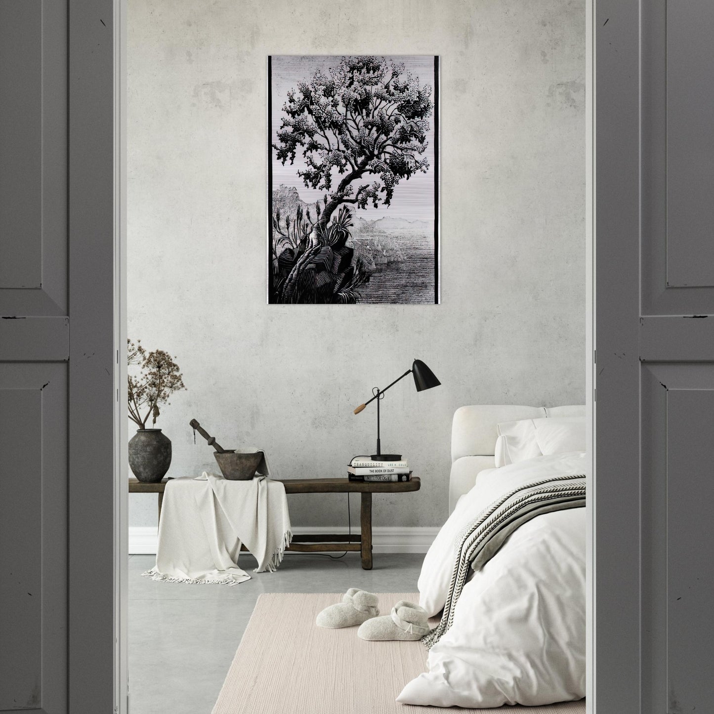 ESCHER (14) - MC Escher Brushed Aluminum Print - 70x100 cm / 28x40 inches | MC Escher Aluminum Print | MC Escher Prints