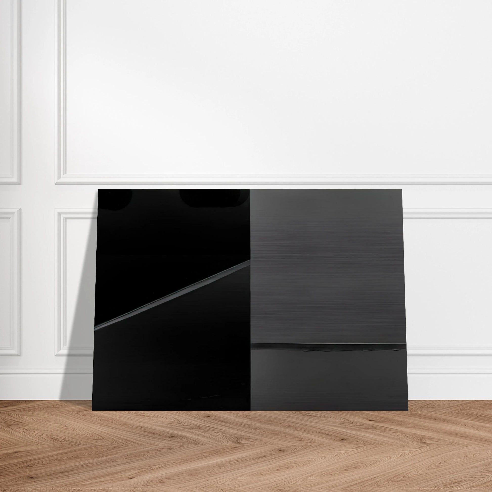 Peinture 222 x 314 cm, 24 février 2008 - 2008 - Pierre Soulages Brushed Aluminum Print - 70x100 cm / 28x40 inches | Pierre Soulages Aluminum Print | Pierre Soulages Prints