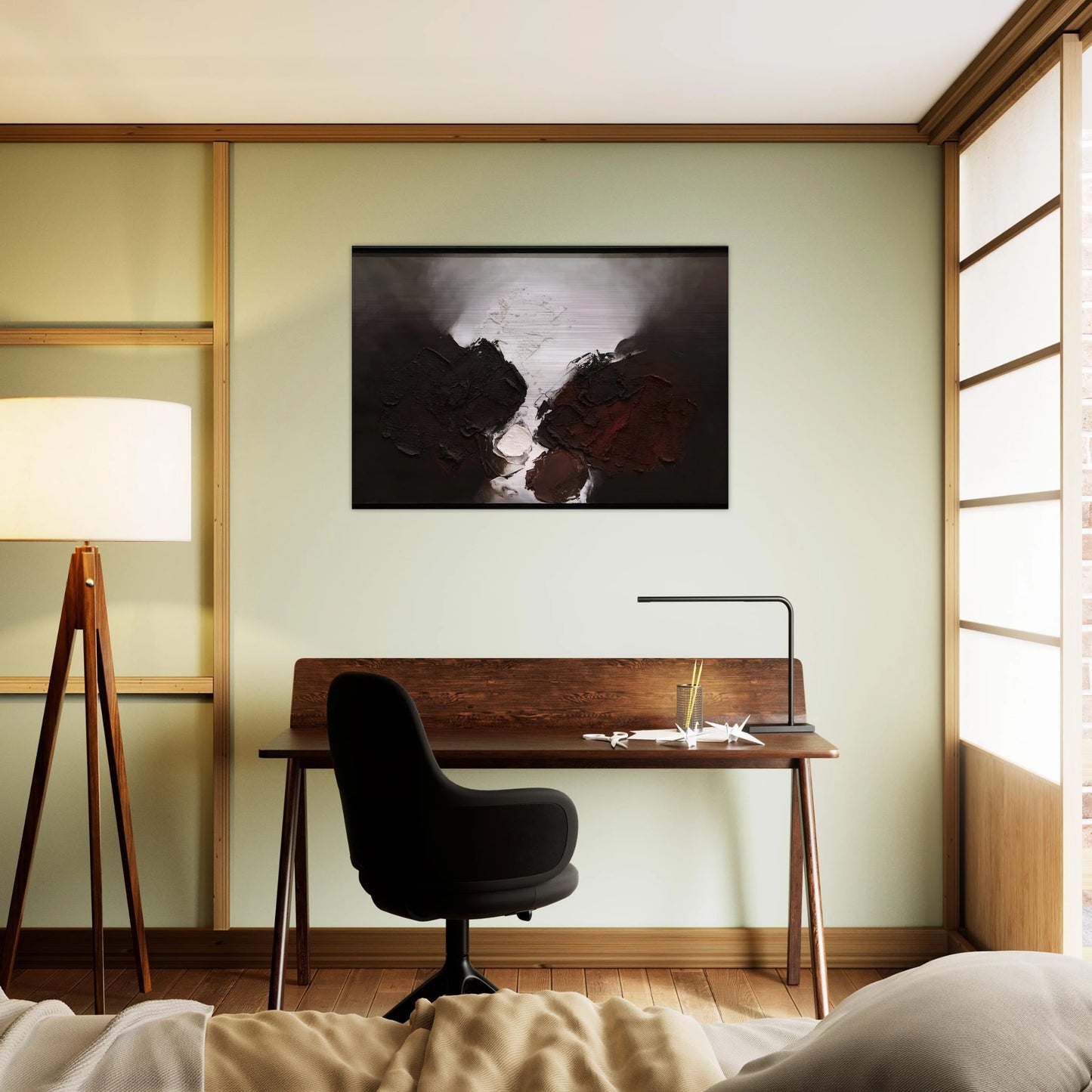 210 B 1960 - Luis Feito Brushed Aluminum Print - 70x100 cm / 28x40 inches | Luis Feito Aluminum Print | Luis Feito Prints