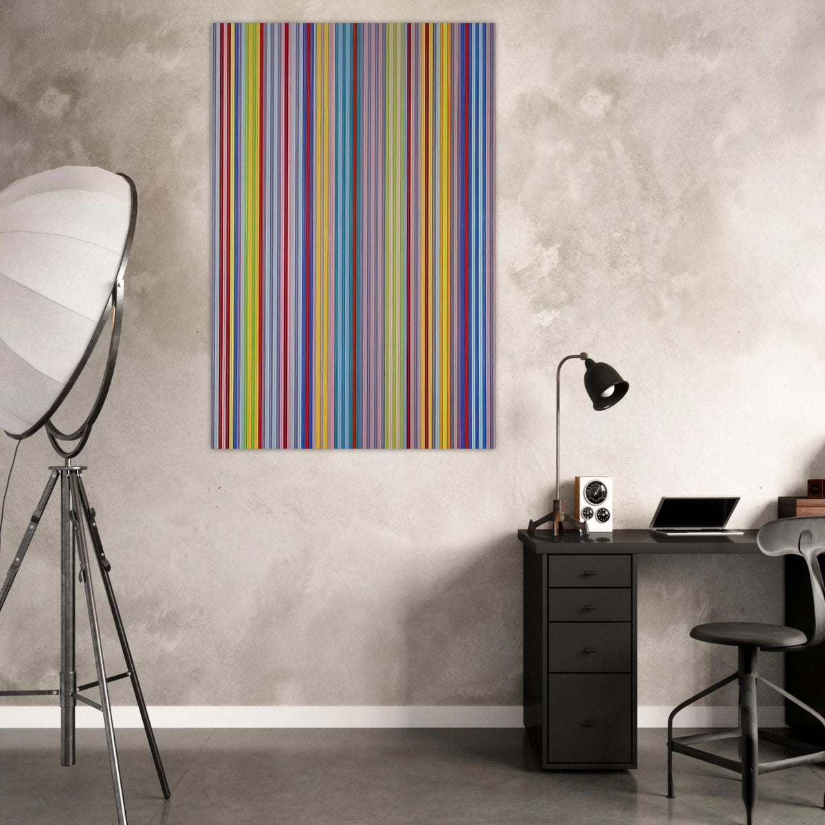 Battle for Grownups - 1970 - Gene Davis Art Prints - 100x150 cm / 40x60″ inches | Gene Davis Poster | Gene Davis Prints