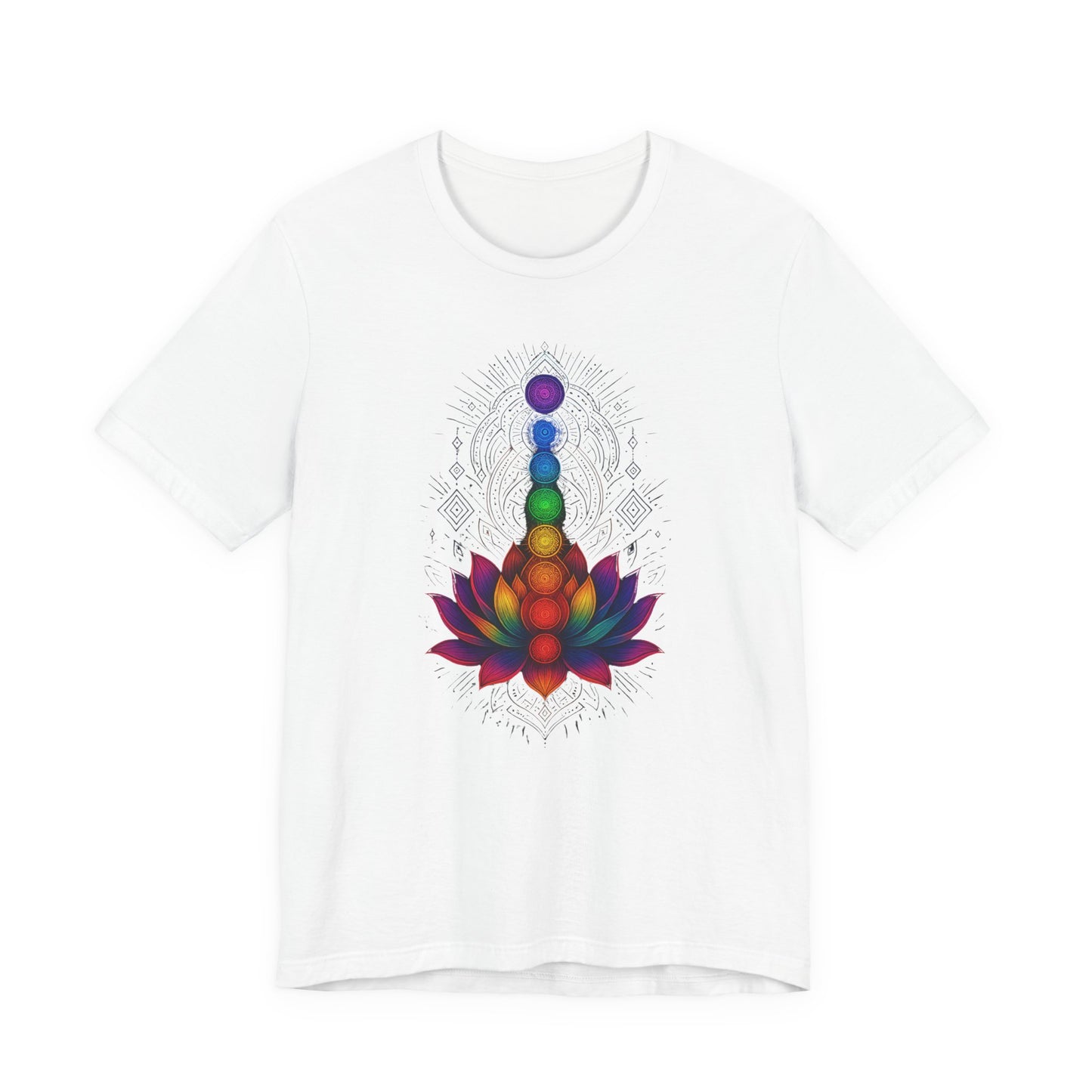 Chakra-Lotusblume, spiritueller Yoga-Liebhaber