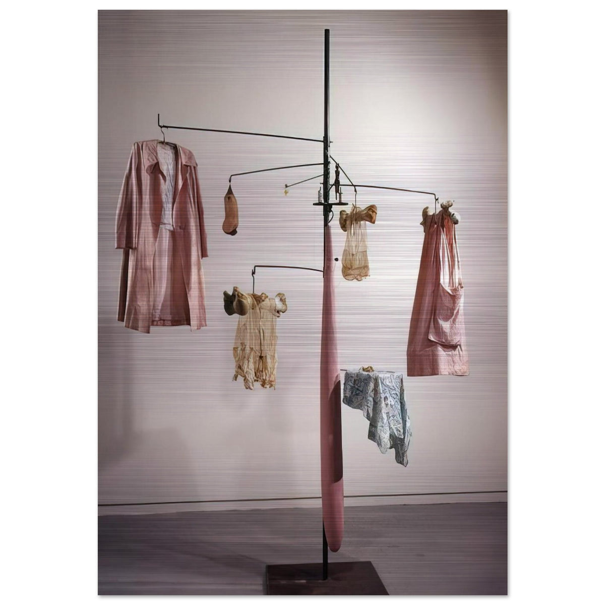 PINK DAYS AND BLUE DAYS 1997 - Louise Bourgeois Brushed Aluminum Print - 70x100 cm / 28x40 inches | Louise Bourgeois Aluminum Print | Louise Bourgeois Prints