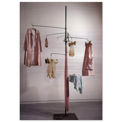 PINK DAYS AND BLUE DAYS 1997 - Louise Bourgeois Brushed Aluminum Print - 70x100 cm / 28x40 inches | Louise Bourgeois Aluminum Print | Louise Bourgeois Prints