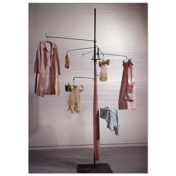 PINK DAYS AND BLUE DAYS 1997 - Louise Bourgeois Brushed Aluminum Print - 70x100 cm / 28x40 inches | Louise Bourgeois Aluminum Print | Louise Bourgeois Prints