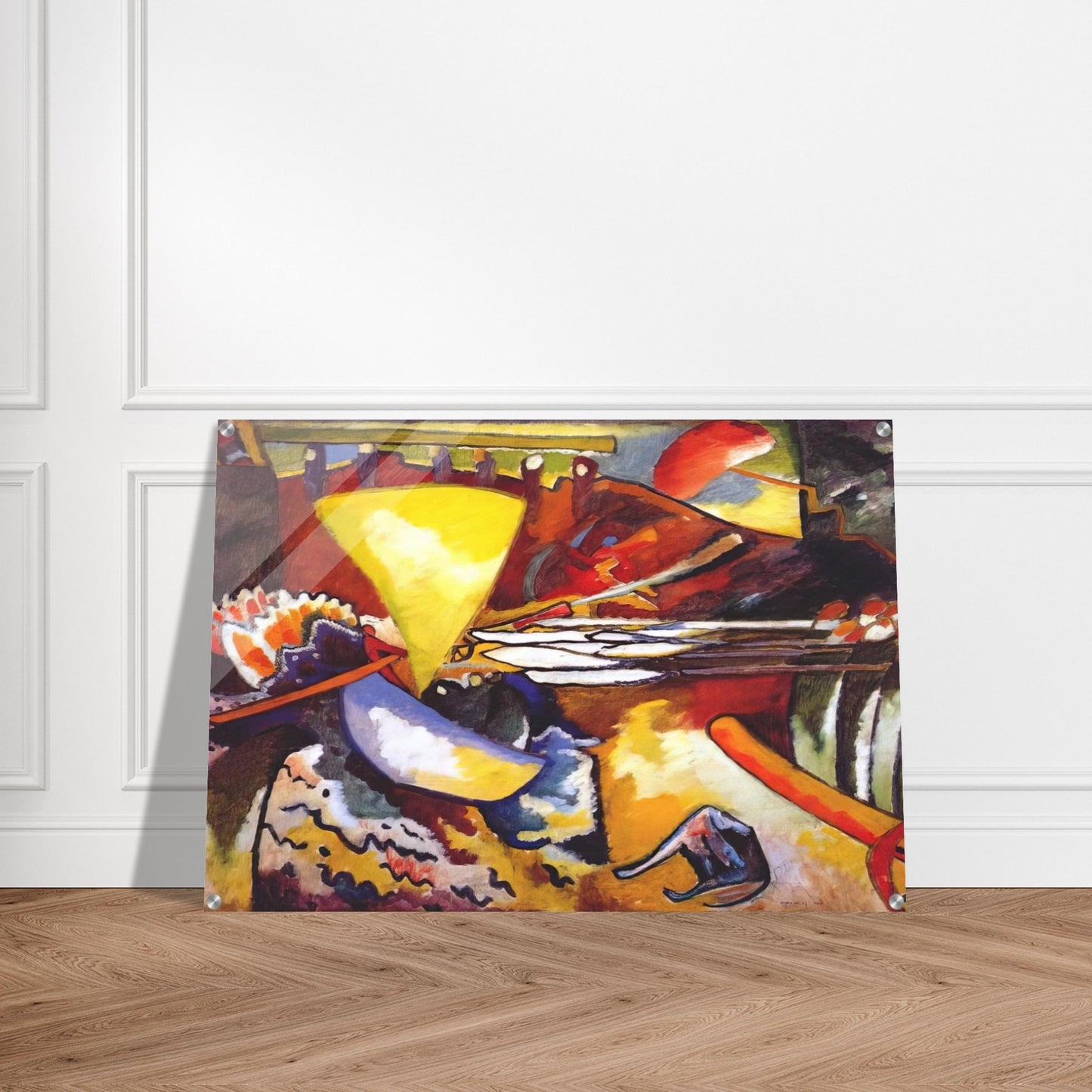 IMPROVISATION 11 1910 - Wassily Kandinsky Acrylic Print - 70x100 cm / 28x40″ inches