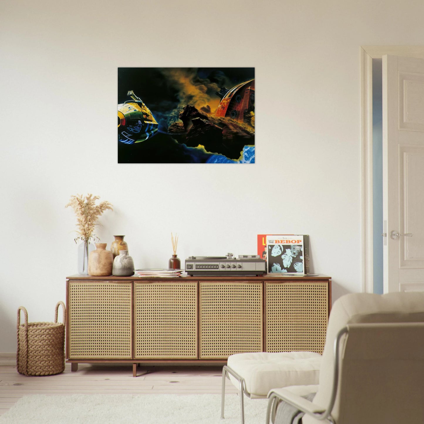 Chris Foss - Chris Foss Brushed Aluminum Print - 70x100 cm / 28x40 inches | Chris Foss Aluminum Print | Chris Foss Prints
