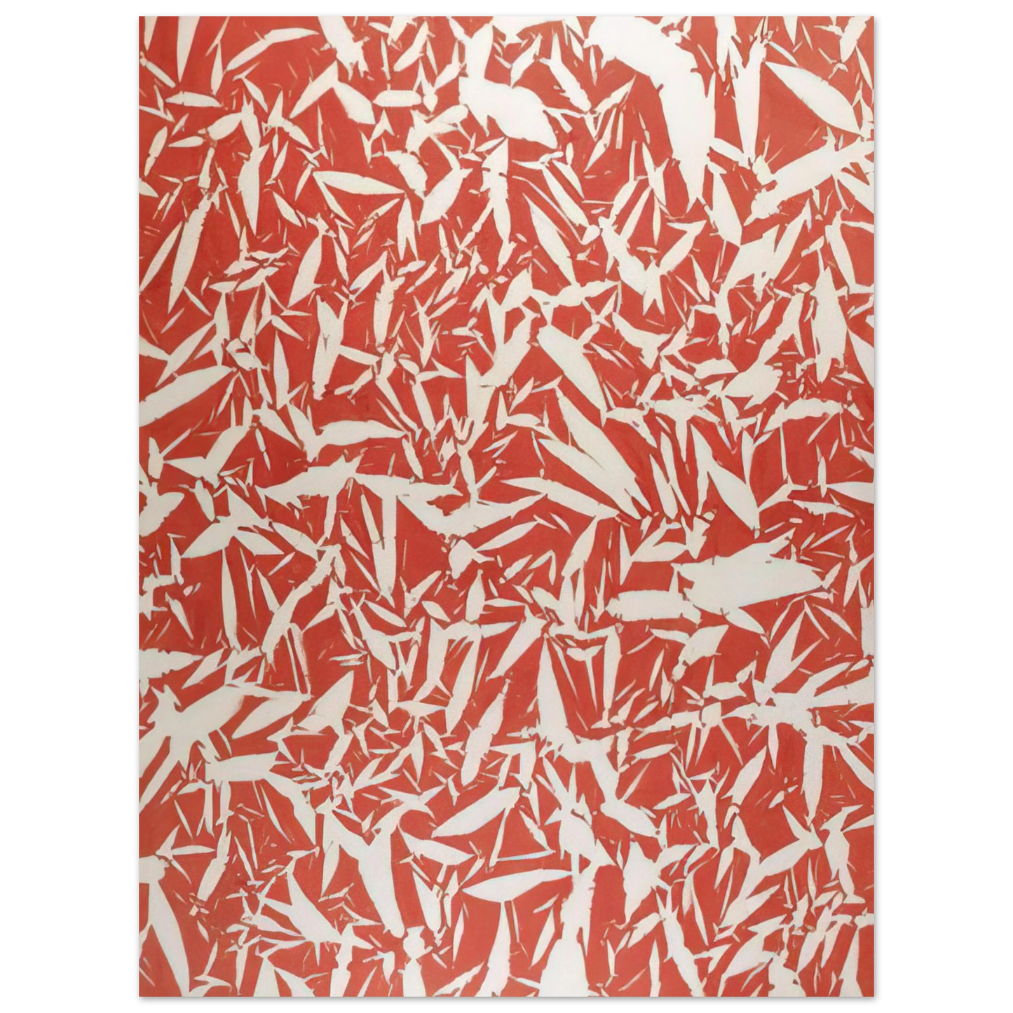 Simon Hantai - Study - 1969  75x100 cm / 30x40inches Fine Art Poster