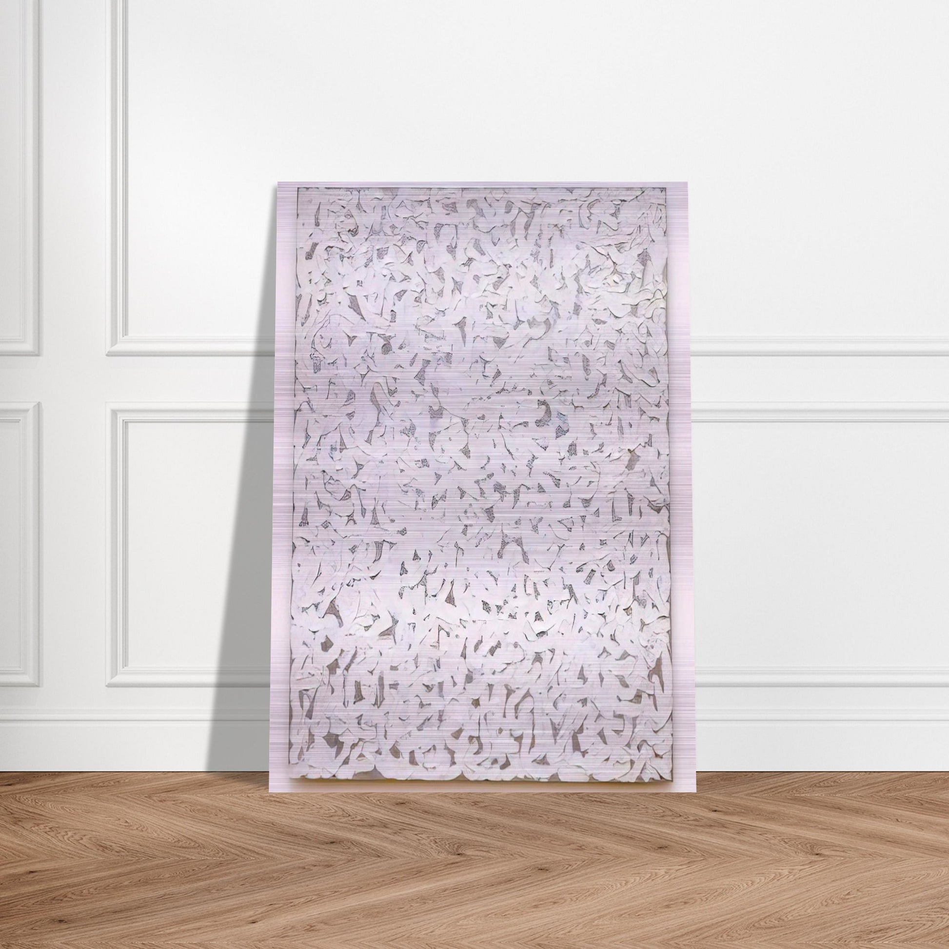 Points - Robert Ryman Brushed Aluminum Print - 70x100 cm / 28x40 inches | Robert Ryman Aluminum Print | Robert Ryman Prints