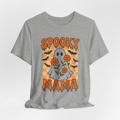 Gruselige Mama, grooviger Vintage-Geist, Halloween, gruselige Mutter